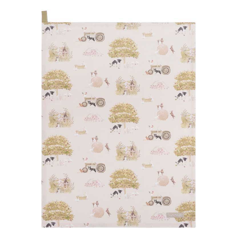 Sophie Allport Tea Towel - Farm Friends